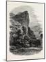 Shepherd's Crag, on the Llugwy, North Wales, UK, 19th Century-null-Mounted Giclee Print
