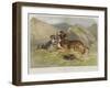 Shepherd's Dogs-F. Tayler-Framed Giclee Print