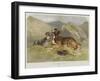 Shepherd's Dogs-F. Tayler-Framed Giclee Print