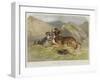 Shepherd's Dogs-F. Tayler-Framed Giclee Print