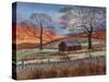 Shepherd's Hut in Wilds-Margo Starkey-Stretched Canvas