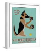 Shepherd's Pretzels-Ken Bailey-Framed Premium Giclee Print