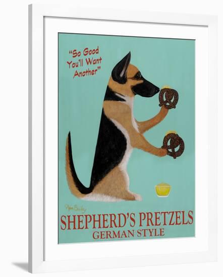 Shepherd's Pretzels-Ken Bailey-Framed Giclee Print