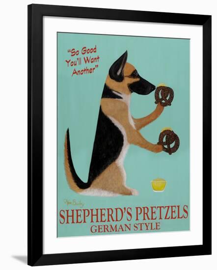 Shepherd's Pretzels-Ken Bailey-Framed Giclee Print