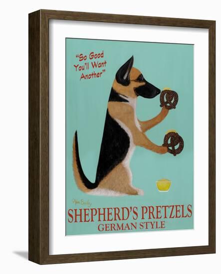 Shepherd's Pretzels-Ken Bailey-Framed Giclee Print