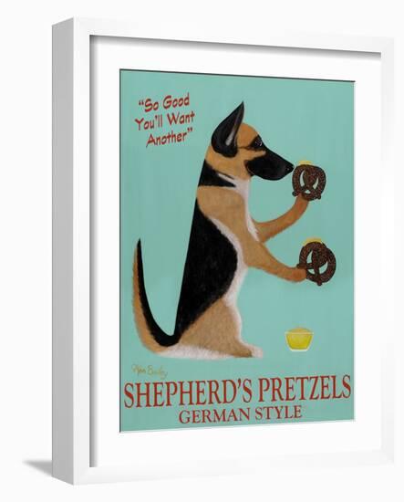 Shepherd's Pretzels-Ken Bailey-Framed Giclee Print