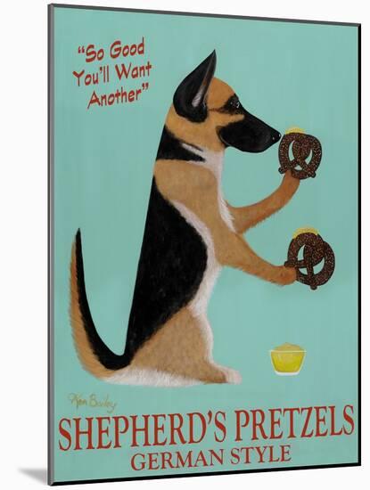 Shepherd's Pretzels-Ken Bailey-Mounted Giclee Print