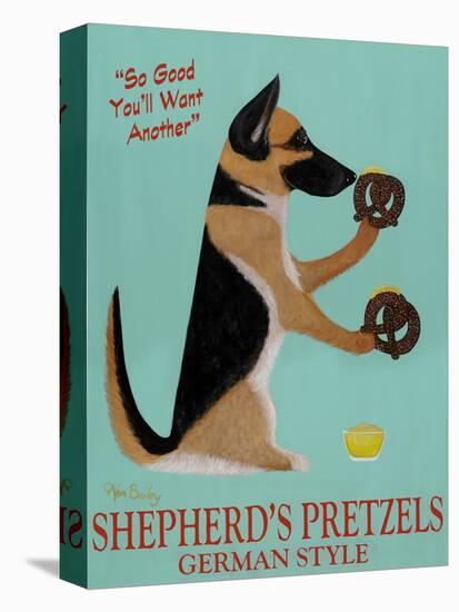 Shepherd's Pretzels-Ken Bailey-Stretched Canvas