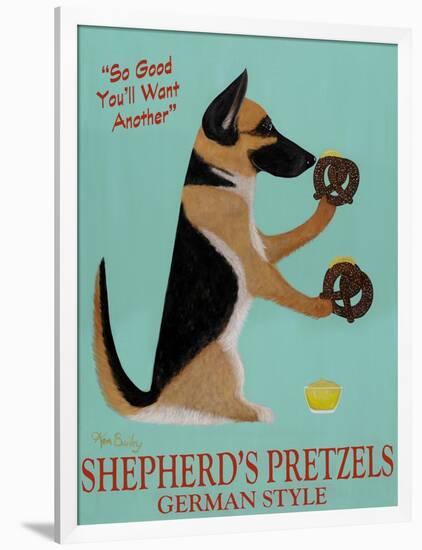 Shepherd's Pretzels-Ken Bailey-Framed Giclee Print