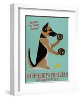 Shepherd's Pretzels-Ken Bailey-Framed Giclee Print