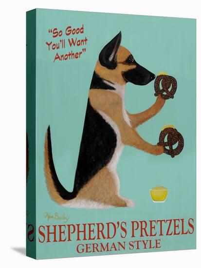 Shepherd's Pretzels-Ken Bailey-Stretched Canvas