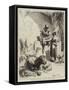 Shepherd Seated at a Fountain-Benjamin Herring-Framed Stretched Canvas