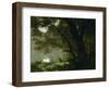 Shepherd, Souvenir of Mortefontaine, France-Jean-Baptiste-Camille Corot-Framed Giclee Print