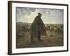 Shepherd Tending His Flock, Early 1860S-Jean-François Millet-Framed Giclee Print