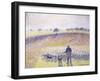 Shepherd with Sheep, 1888-Camille Pissarro-Framed Giclee Print