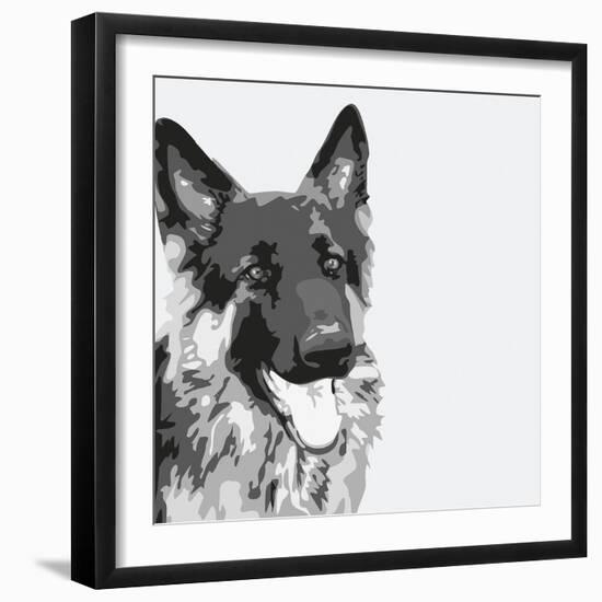 Shepherd-Emily Burrowes-Framed Giclee Print