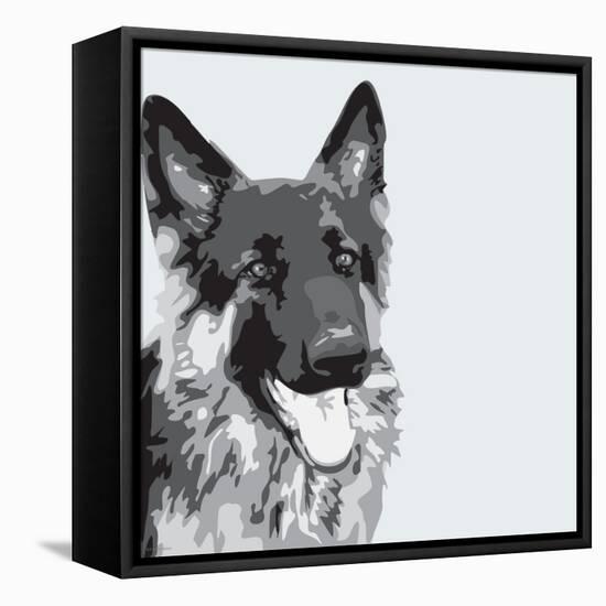 Shepherd-Emily Burrowes-Framed Stretched Canvas