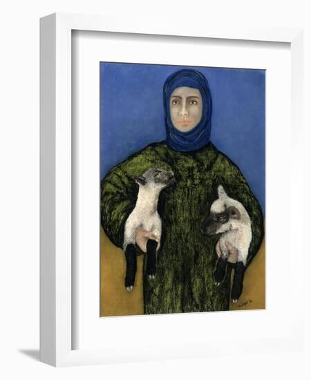 Shepherdess, 1998-Stevie Taylor-Framed Giclee Print