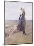 Shepherdess; Schafhirtin, 1887-Max Liebermann-Mounted Giclee Print