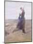 Shepherdess; Schafhirtin, 1887-Max Liebermann-Mounted Giclee Print