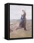 Shepherdess; Schafhirtin, 1887-Max Liebermann-Framed Stretched Canvas