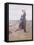 Shepherdess; Schafhirtin, 1887-Max Liebermann-Framed Stretched Canvas