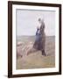 Shepherdess; Schafhirtin, 1887-Max Liebermann-Framed Giclee Print