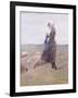 Shepherdess; Schafhirtin, 1887-Max Liebermann-Framed Giclee Print