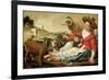 Shepherdess-Jacob Gerritsz Cuyp-Framed Premium Giclee Print