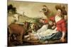 Shepherdess-Jacob Gerritsz Cuyp-Mounted Premium Giclee Print