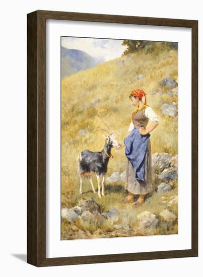 Shepherdess-Niccolo Cannicci-Framed Giclee Print