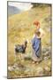 Shepherdess-Niccolo Cannicci-Mounted Giclee Print