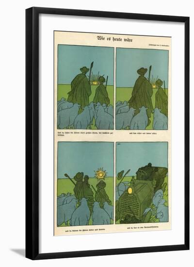Shepherds and a False Star in the East-null-Framed Art Print
