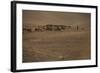 Shepherds and their flocks walk long distances in barren hills, Afghanistan-Alex Treadway-Framed Photographic Print