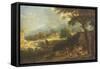 Shepherds in a Landscape-Joachim Franz Beich-Framed Stretched Canvas