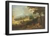 Shepherds in a Landscape-Joachim Franz Beich-Framed Giclee Print