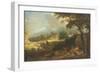 Shepherds in a Landscape-Joachim Franz Beich-Framed Giclee Print