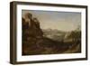 Shepherds in the Campagna, 1620-67-Cornelis van Poelenburgh-Framed Giclee Print