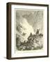 Shepherds of the Sierra Nevada-Édouard Riou-Framed Giclee Print