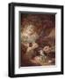 Shepherds Reposing, c18th century, (1919)-George Morland-Framed Giclee Print