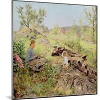 Shepherds, Tatoy, 1883-Erik Theodor Werenskiold-Mounted Giclee Print