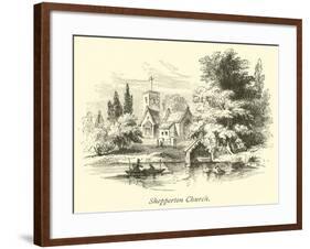 Shepperton Church-null-Framed Giclee Print