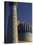 Sher Dor Madrasa, Registan, Samarkand, Uzbekistan-Ellen Clark-Stretched Canvas