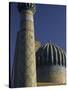 Sher Dor Madrasa, Registan, Samarkand, Uzbekistan-Ellen Clark-Stretched Canvas