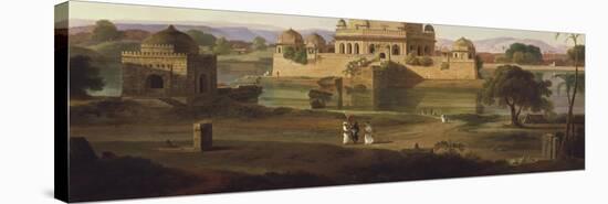 Sher Shah's Mausoleum, Sasaram-Thomas Daniell-Stretched Canvas