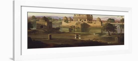 Sher Shah's Mausoleum, Sasaram-Thomas Daniell-Framed Giclee Print