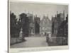 Sherborne Castle, Dorset, the Seat of Mr John K Wingfield-Digby-null-Stretched Canvas