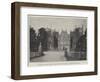 Sherborne Castle, Dorset, the Seat of Mr John K Wingfield-Digby-null-Framed Giclee Print