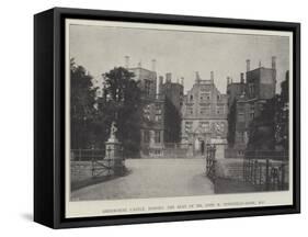 Sherborne Castle, Dorset, the Seat of Mr John K Wingfield-Digby-null-Framed Stretched Canvas