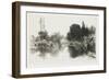 Shere Mill Pond (The Larger Plate), 1860-Sir Francis Seymour Haden-Framed Giclee Print